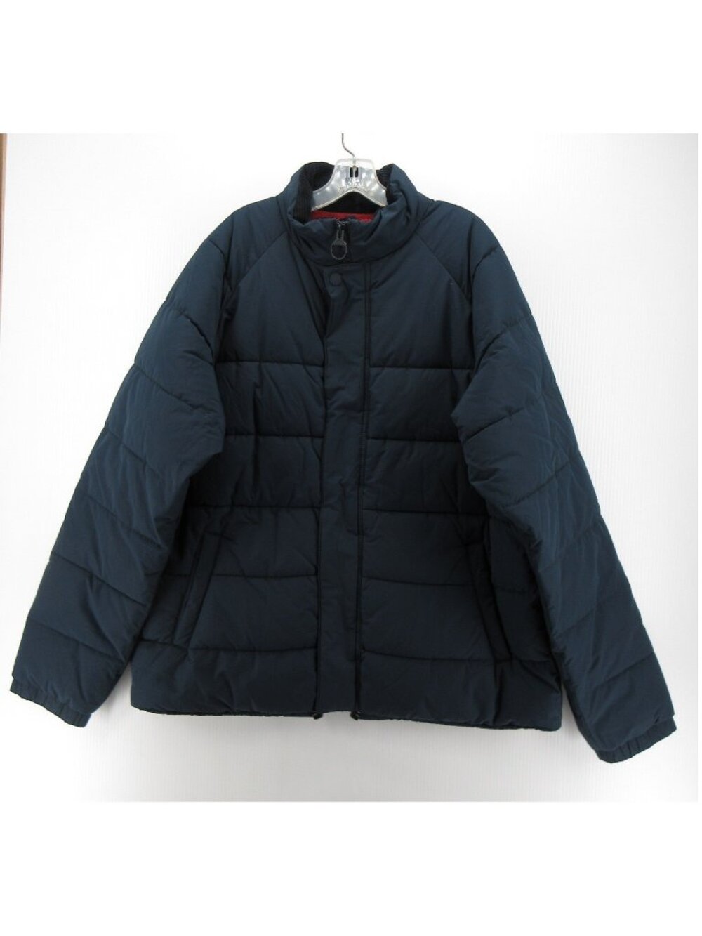 Barbour Jacket XXL Navy Enkle Storm Force Puffer Quilted Full Zip Coat